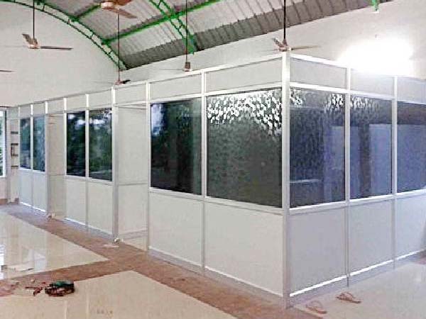 Vignesh Aluminium - Hasthinapuram, Chromepet, Chennai - aluminium-office-partition